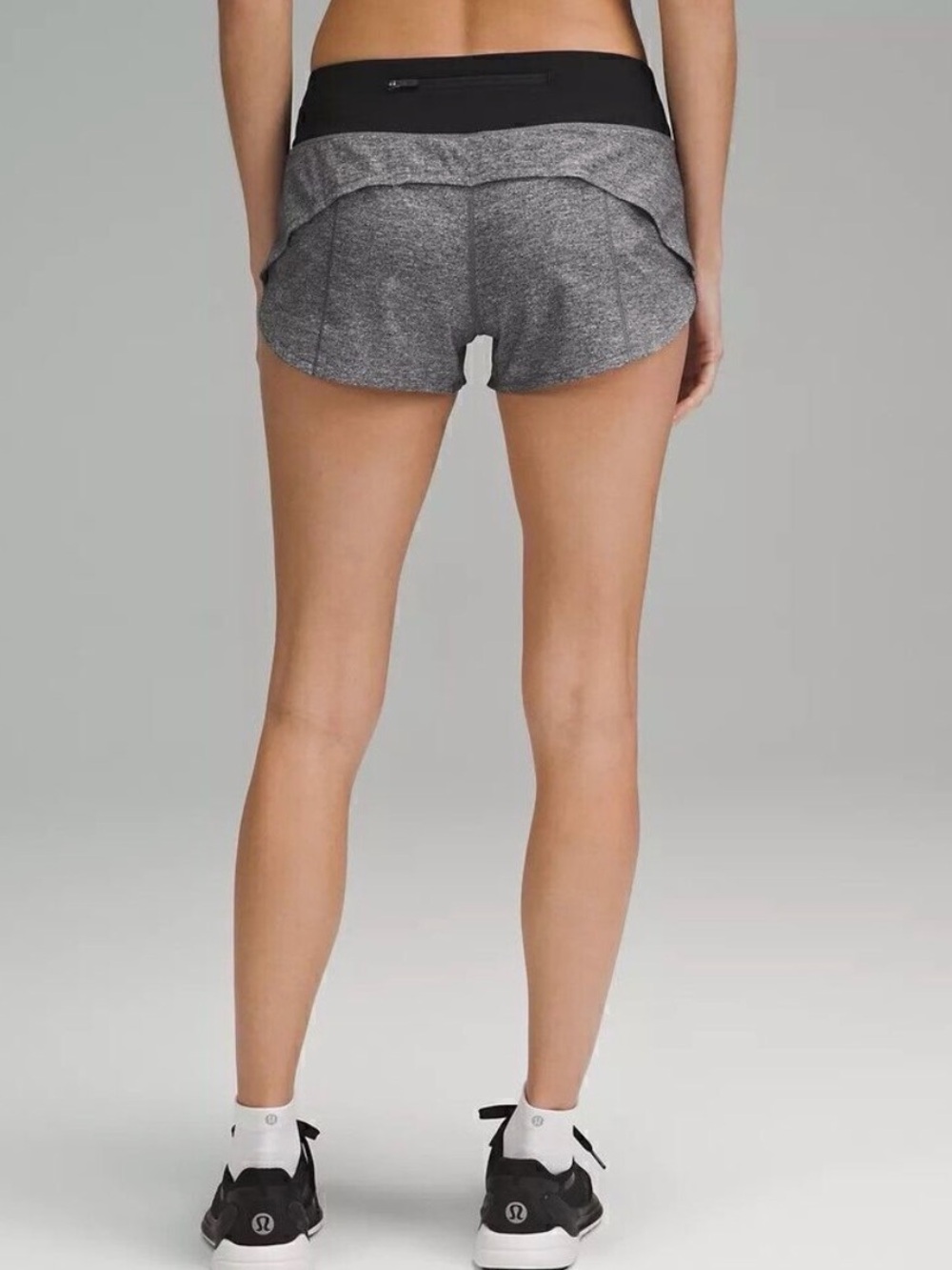 Lululemon Speed Up Lined Short 2.5" Heather Lux Multi Sz 4